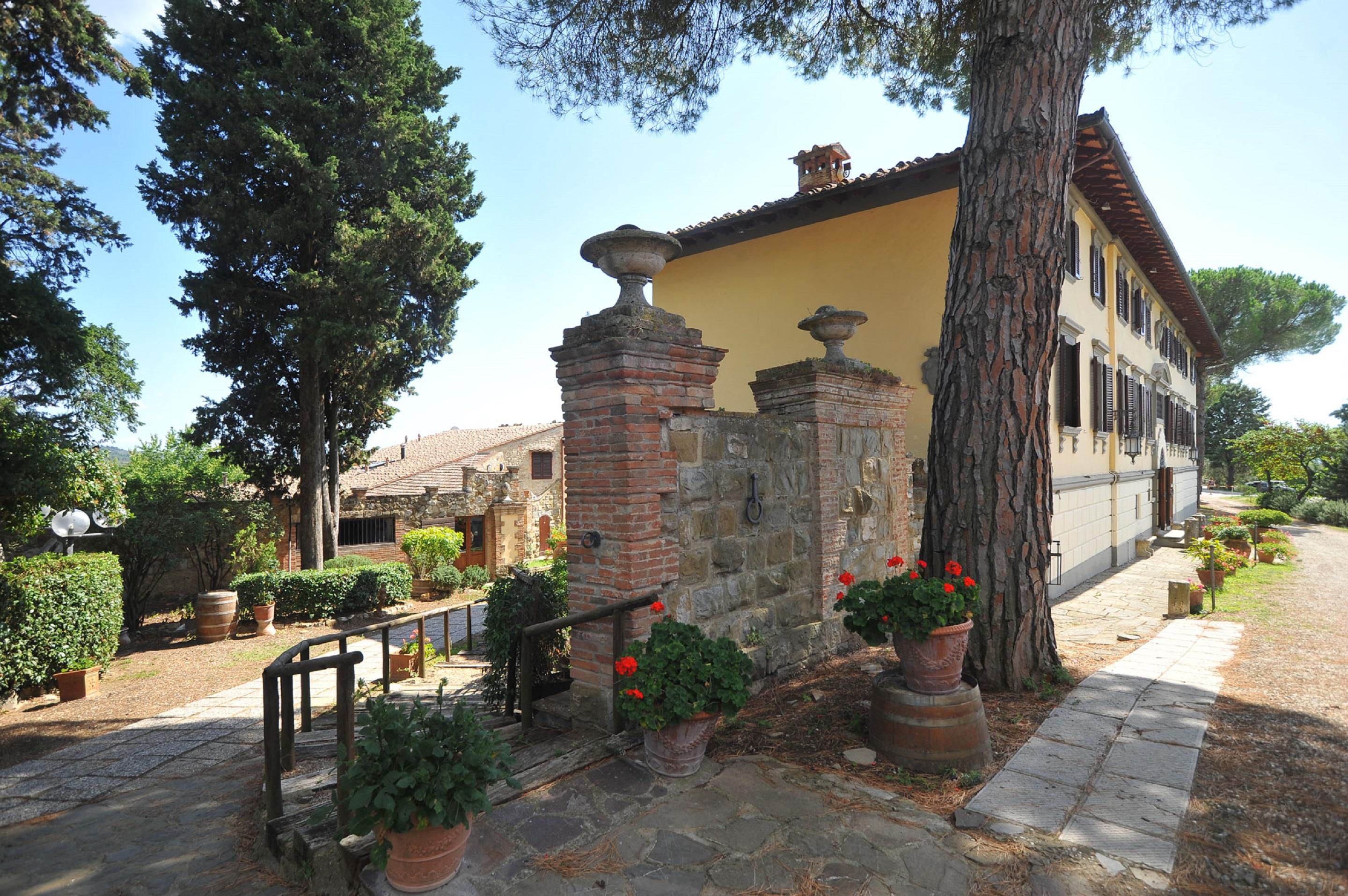 Villa Casafrassi -Only Adults Кастелина ин Шианти Экстерьер фото