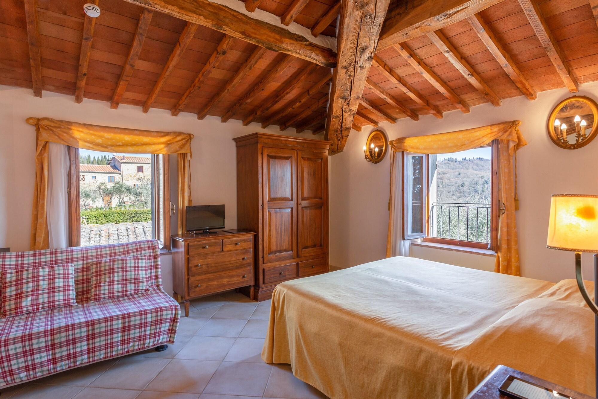Villa Casafrassi -Only Adults Кастелина ин Шианти Экстерьер фото
